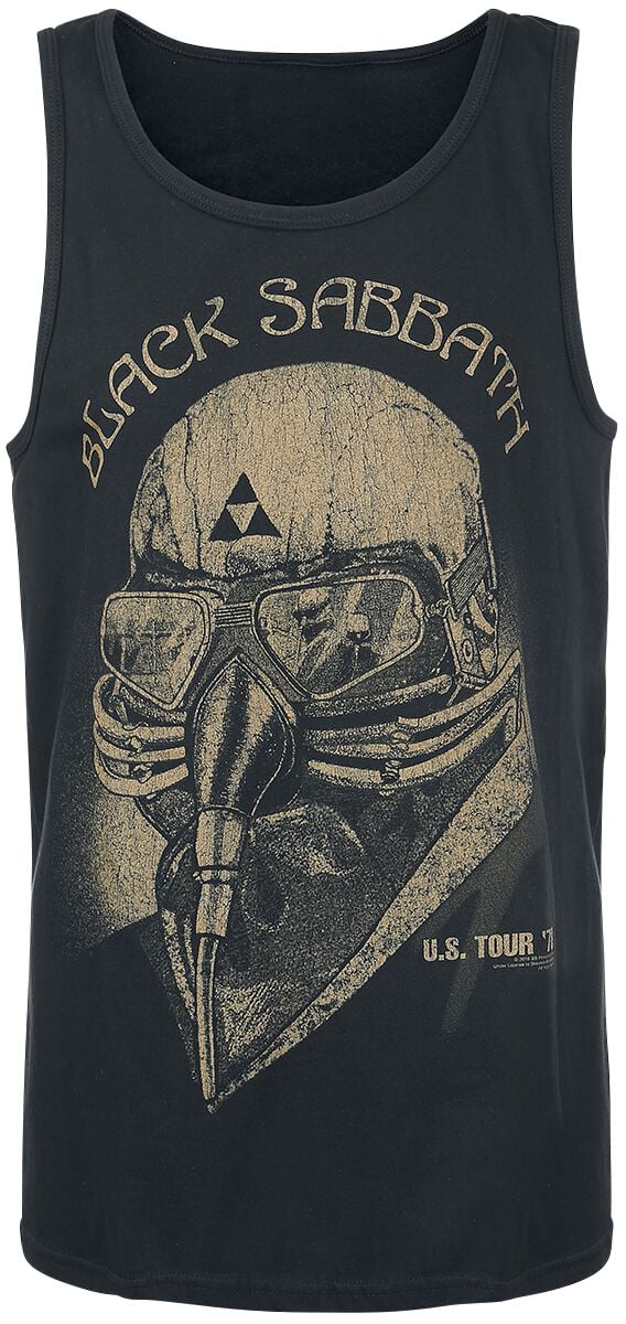 Débardeur  de Black Sabbath - U.S. Tour '78 - S à XXL - pour Homme - noir - Black Sabbath