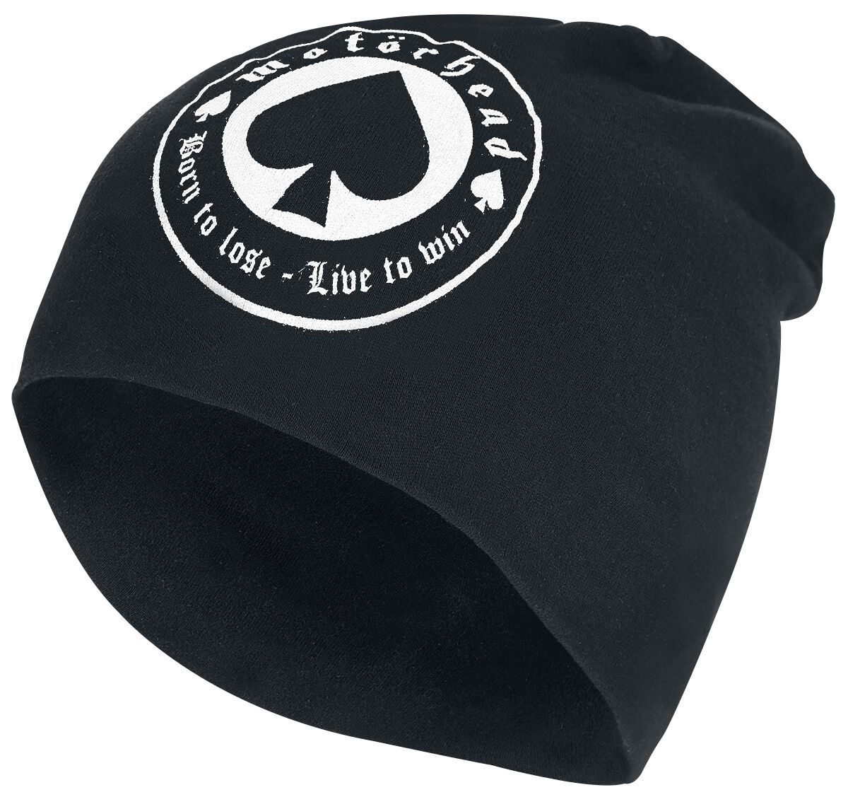 Bonnet  de Motörhead - Born To Lose - Jersey Beanie - pour Unisexe - noir - Motörhead