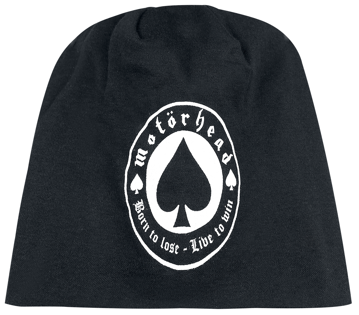 Bonnet  de Motörhead - Born To Lose - Jersey Beanie - pour Unisexe - noir - Motörhead - View 2