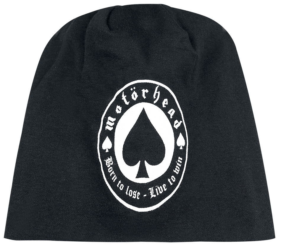 Bonnet  de Motörhead - Born To Lose - Jersey Beanie - pour Unisexe - noir - Motörhead - View 2