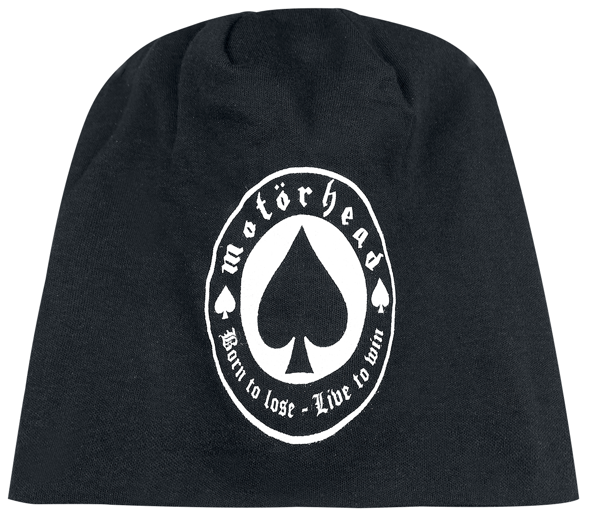 Bonnet  de Motörhead - Born To Lose - Jersey Beanie - pour Unisexe - noir - Motörhead - View 2