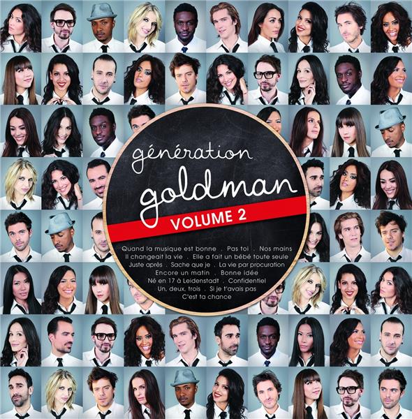 Génération Goldman Volume 2 - Front Cover