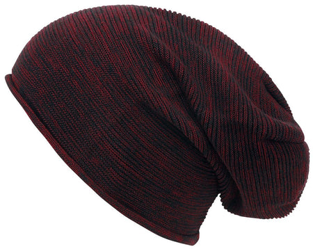 Bonnet  de Black Premium by EMP - Bonnet léger - pour Unisexe - noir/bordeaux - Black Premium by EMP