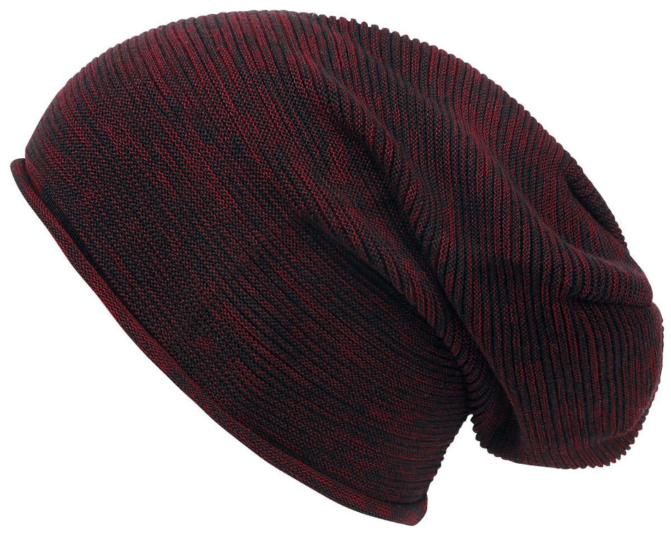 Bonnet  de Black Premium by EMP - Bonnet léger - pour Unisexe - noir/bordeaux - Black Premium by EMP