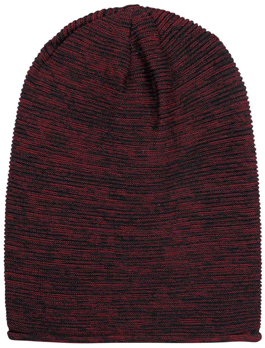 Bonnet  de Black Premium by EMP - Bonnet léger - pour Unisexe - noir/bordeaux - Black Premium by EMP - View 2