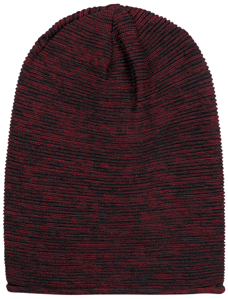 Bonnet  de Black Premium by EMP - Bonnet léger - pour Unisexe - noir/bordeaux - Black Premium by EMP - View 2