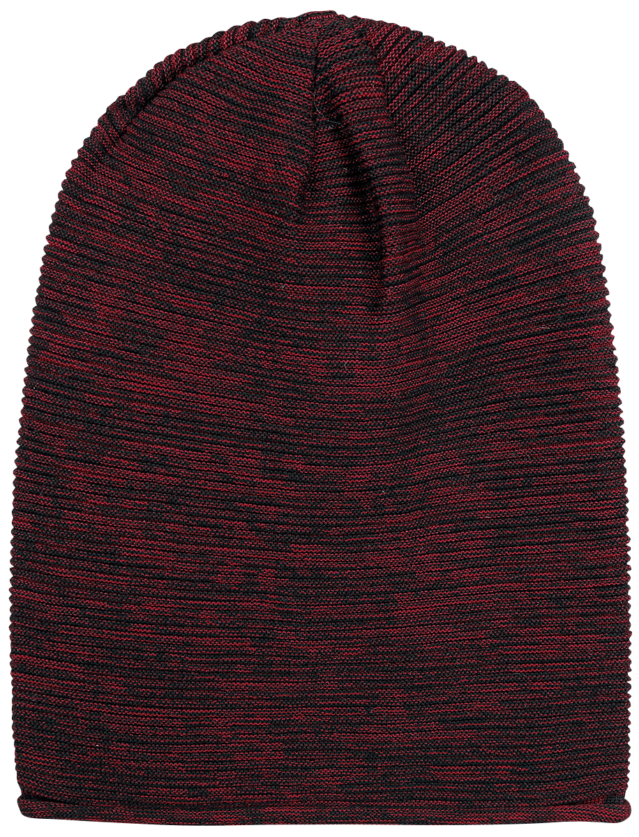 Bonnet  de Black Premium by EMP - Bonnet léger - pour Unisexe - noir/bordeaux - Black Premium by EMP - View 2