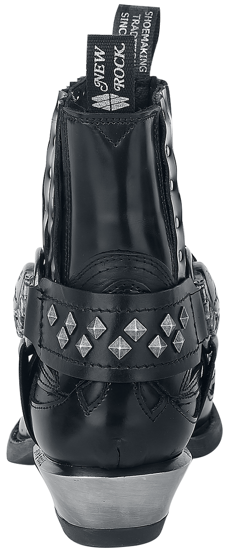 Bottes  de New Rock - Antik - EU40 à EU47 - pour Homme - noir - New Rock - View 2