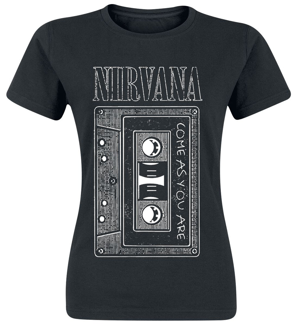T-Shirt Manches courtes  de Nirvana - As You Are Tape - S à XL - pour Femme - noir - Nirvana