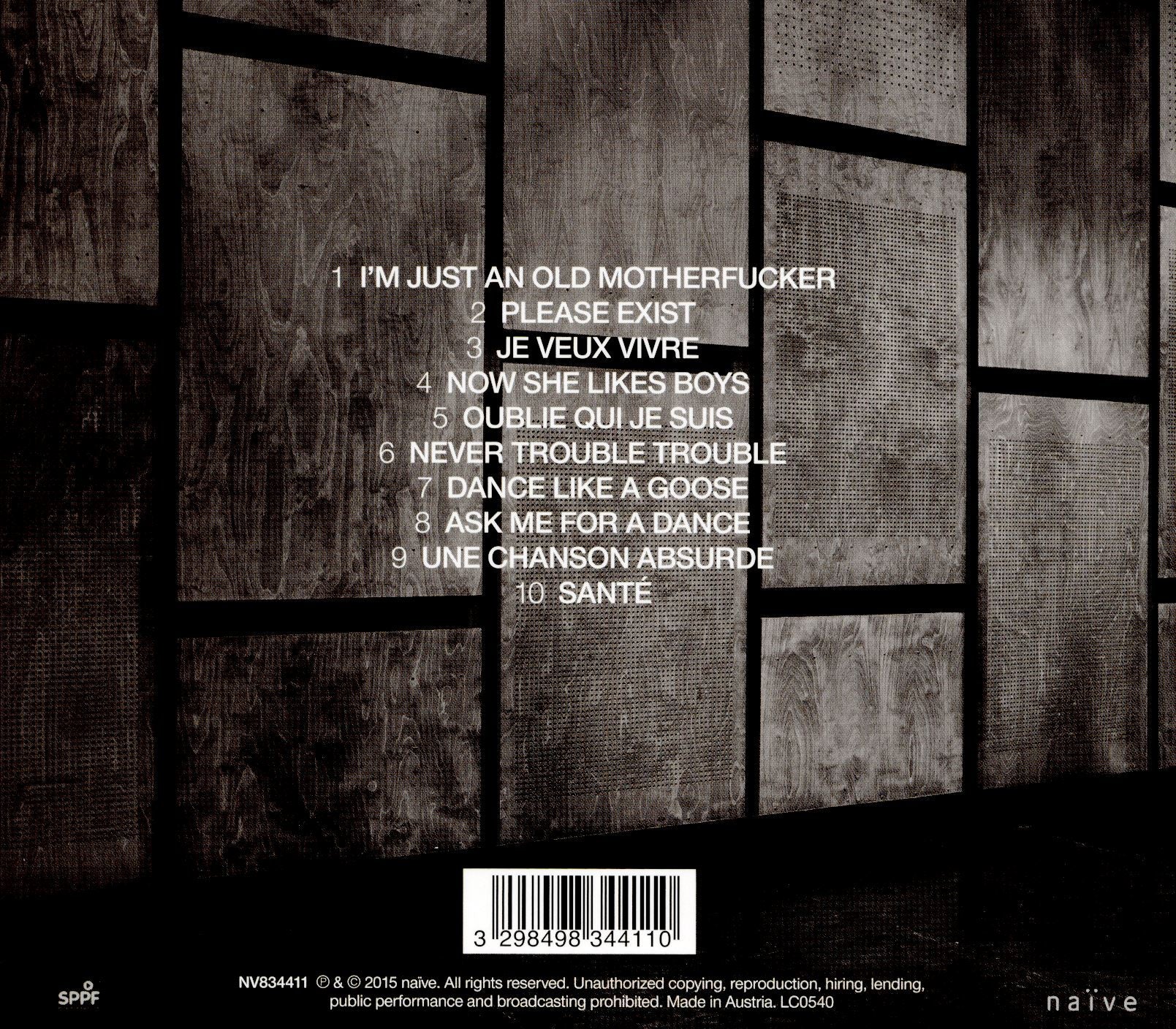 HUMAN INCOGNITO - Back Cover