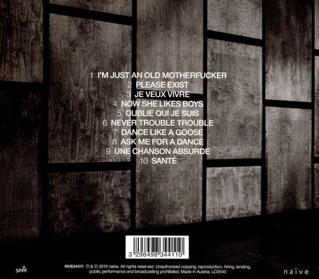 HUMAN INCOGNITO - Back Cover