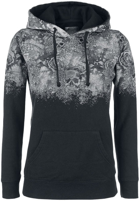 Sweat-shirt à capuche  de Rock Rebel by EMP - Promises - S à 5XL - pour Femme - noir - Rock Rebel by EMP