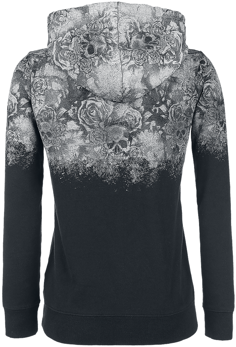 Sweat-shirt à capuche  de Rock Rebel by EMP - Promises - S à XXL - pour Femme - noir - Rock Rebel by EMP - View 2