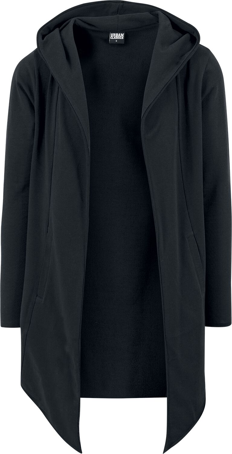 Gilets & Ponchos  de Urban Classics - Cardigan Long Ouvert - S à 5XL - pour Homme - noir - Urban Classics