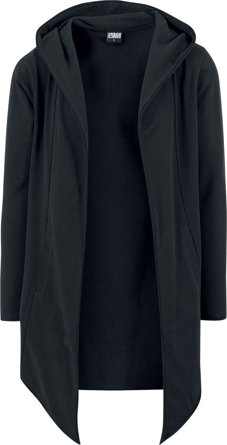 Gilets & Ponchos  de Urban Classics - Cardigan Long Ouvert - S à 5XL - pour Homme - noir - Urban Classics