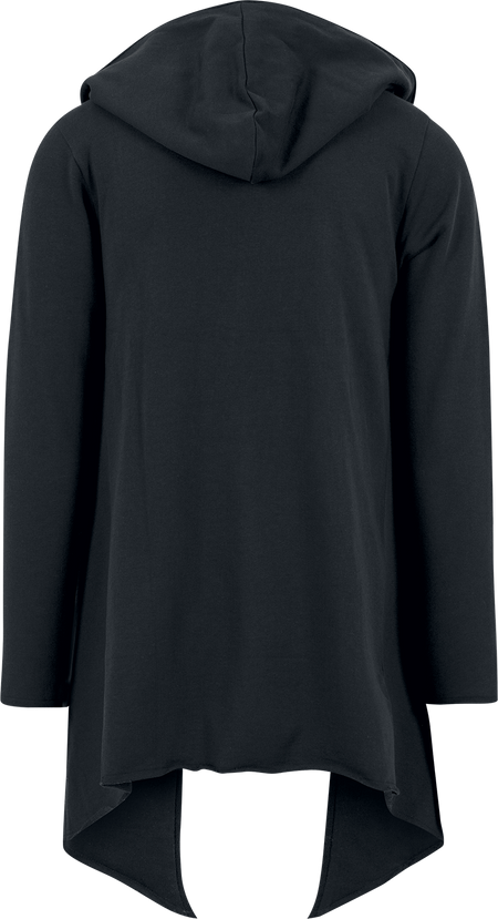 Gilets & Ponchos  de Urban Classics - Cardigan Long Ouvert - S à 5XL - pour Homme - noir - Urban Classics - View 2