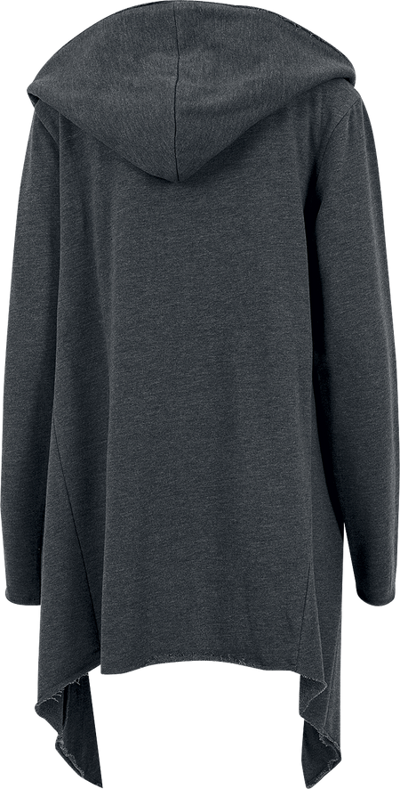 Gilets & Ponchos  de Urban Classics - Cardigan Long Ouvert - S à 4XL - pour Homme - anthracite - Urban Classics - View 2