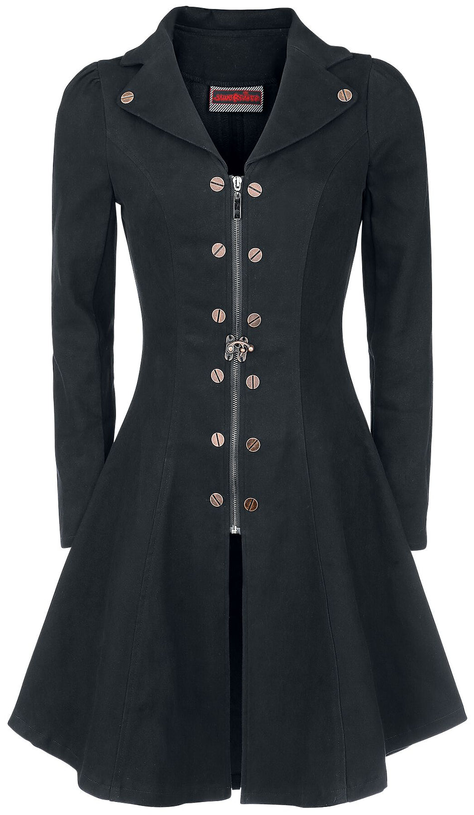 Manteau court Gothic de Jawbreaker - Manteau Lovely - S à 4XL - pour Femme - noir - Jawbreaker