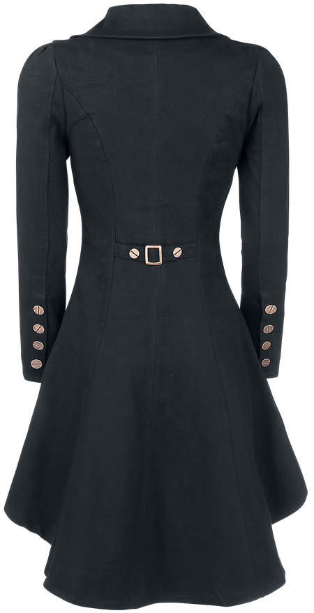 Manteau court Gothic de Jawbreaker - Manteau Lovely - S à 4XL - pour Femme - noir - Jawbreaker - View 2