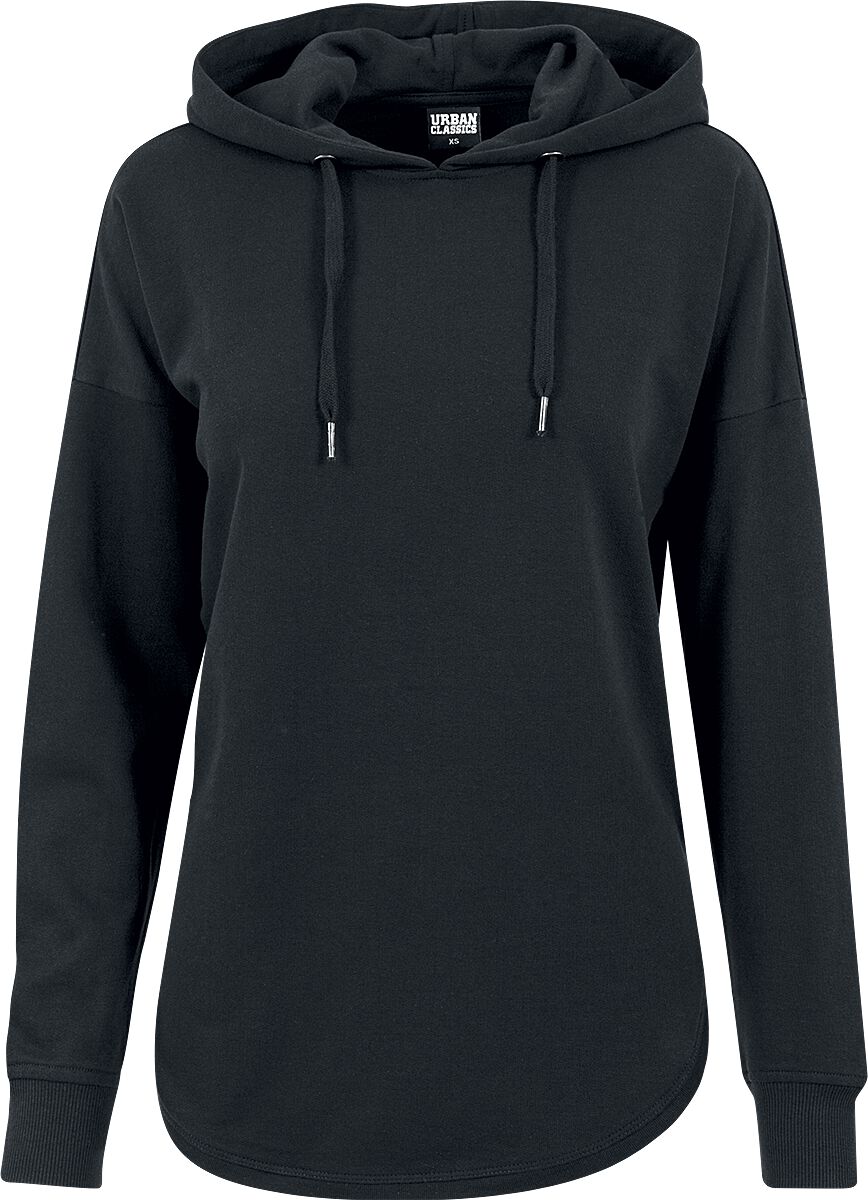 Sweat-shirt à capuche  de Urban Classics - Ladies Oversized Terry Hoody - XS à S - pour Femme - noir - Urban Classics