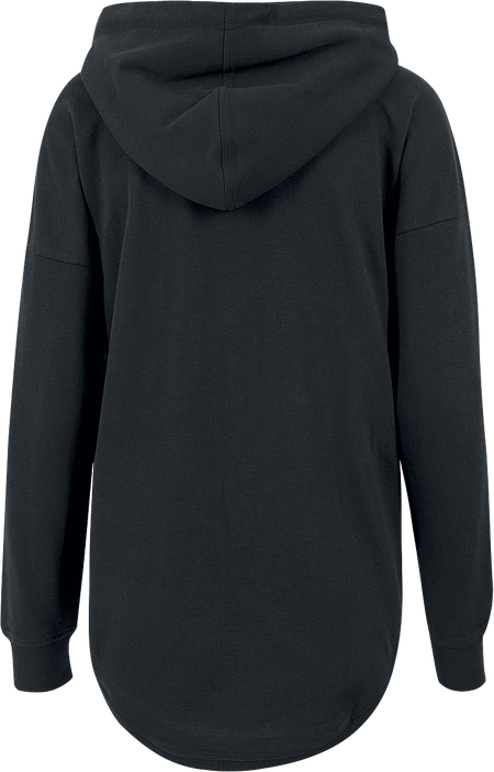 Sweat-shirt à capuche  de Urban Classics - Ladies Oversized Terry Hoody - XS à S - pour Femme - noir - Urban Classics - View 2