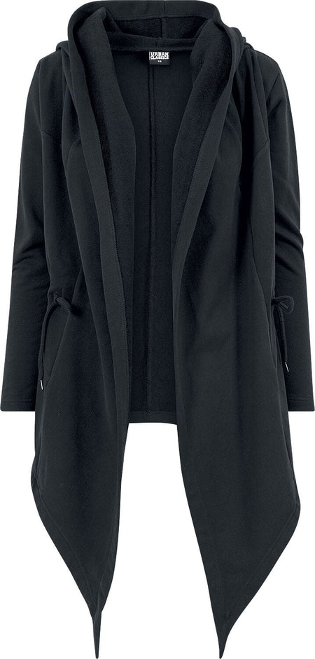 Gilets & Ponchos  de Urban Classics - Gilet Sweat À Capuche - XS à 5XL - pour Femme - noir - Urban Classics