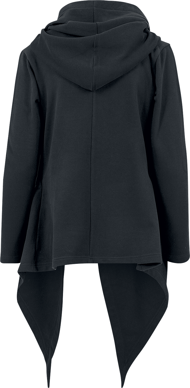 Gilets & Ponchos  de Urban Classics - Gilet Sweat À Capuche - XS à 5XL - pour Femme - noir - Urban Classics - View 2