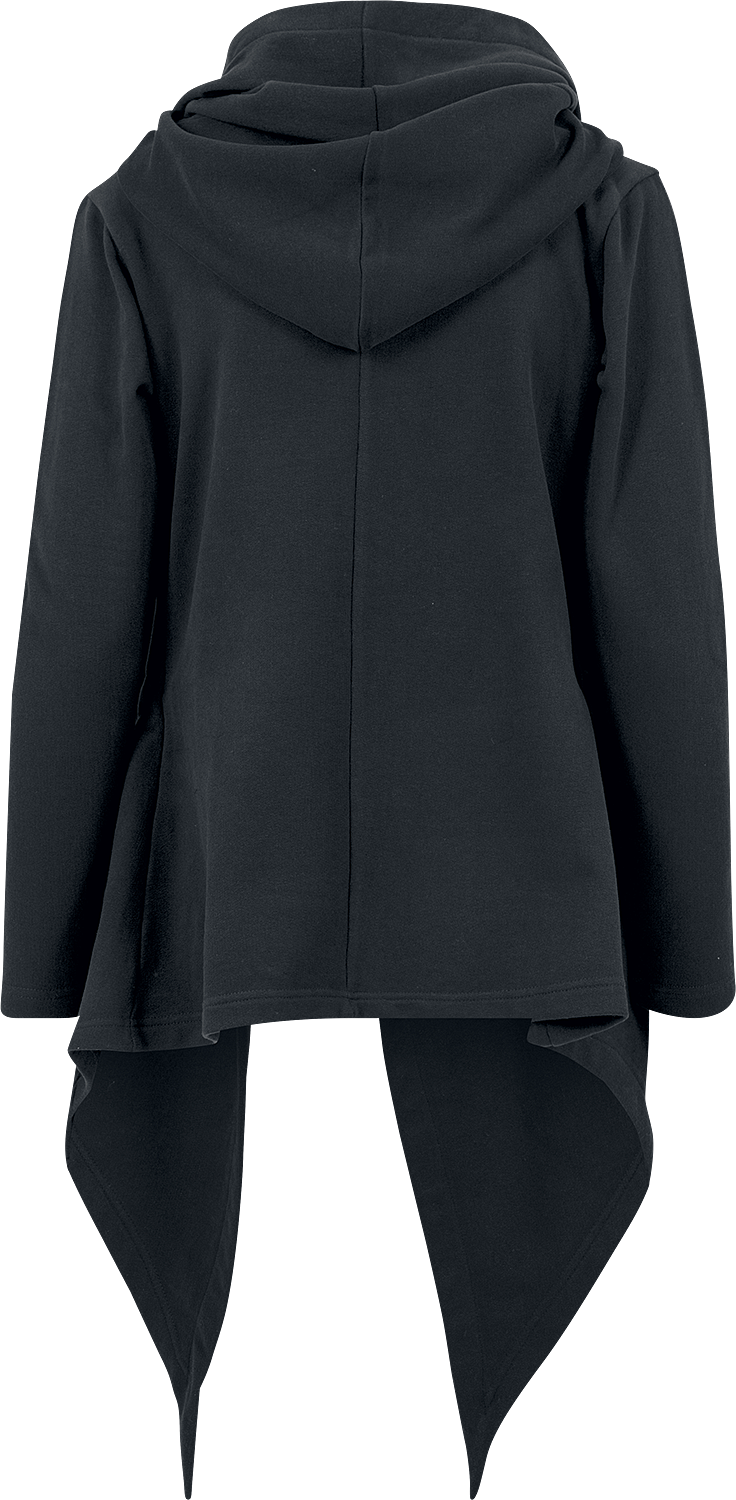 Gilets & Ponchos  de Urban Classics - Gilet Sweat À Capuche - XS à 5XL - pour Femme - noir - Urban Classics - View 2