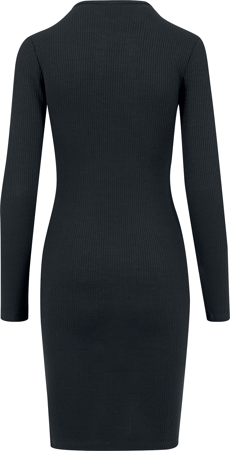 Robe courte  de Urban Classics - Robe Pull - XS à XL - pour Femme - noir - Urban Classics - View 2