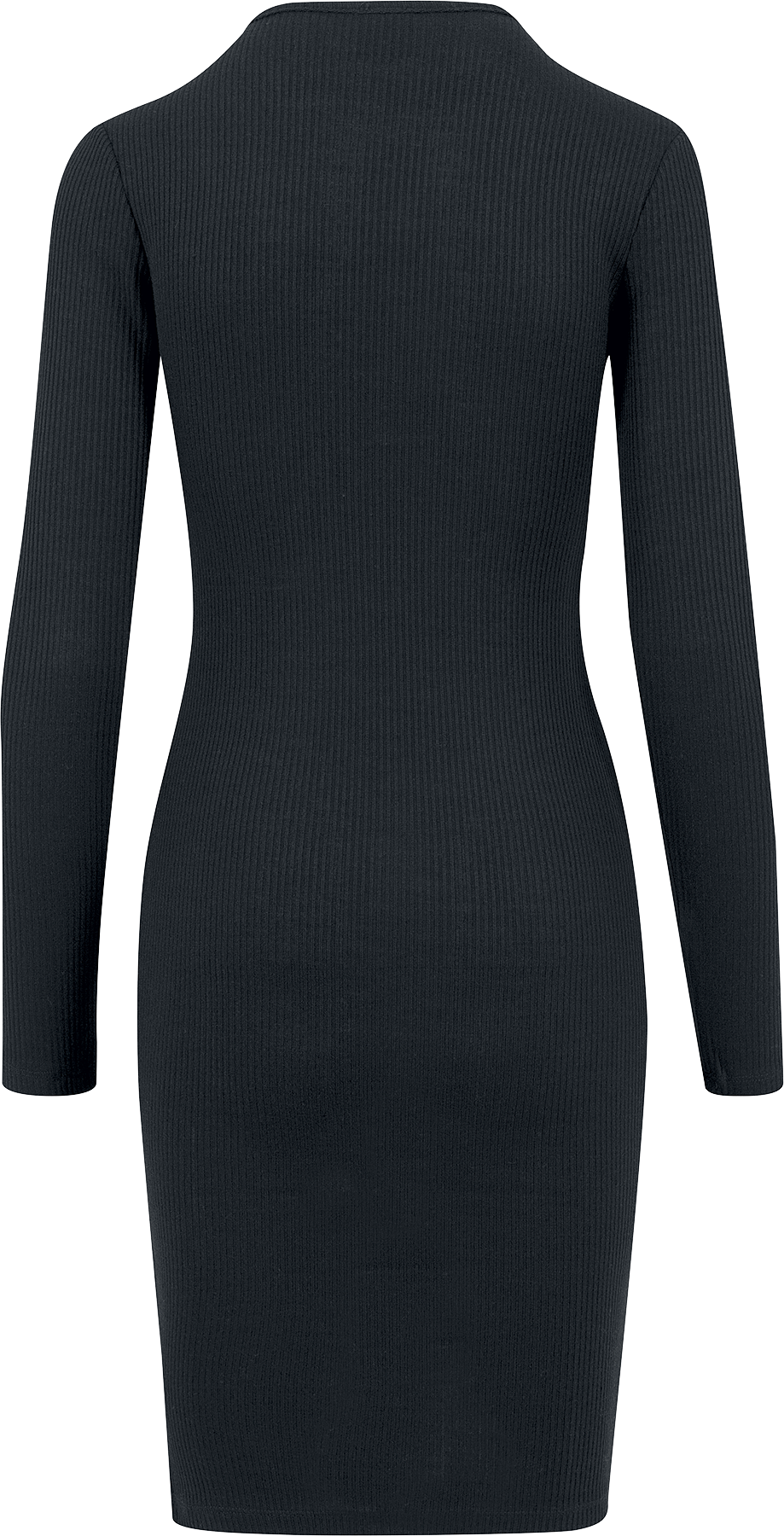 Robe courte  de Urban Classics - Robe Pull - XS à M - pour Femme - noir - Urban Classics - View 2