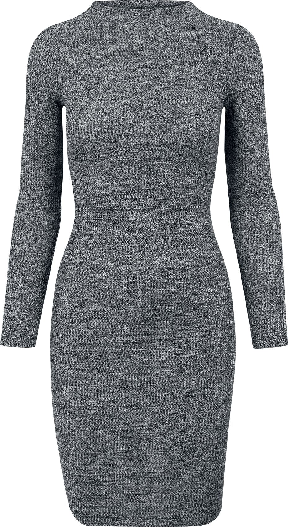 Robe courte  de Urban Classics - Robe Pull - XS à XL - pour Femme - anthracite - Urban Classics