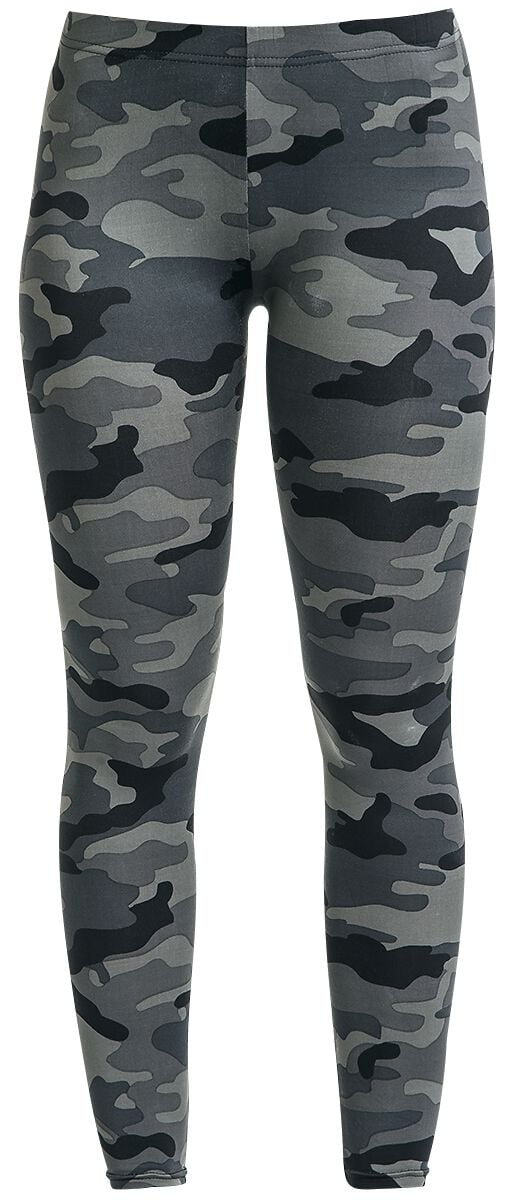 Legging  de Urban Classics - Ladies Camo Leggings - XS à XL - pour Femme - camouflage sombre - Urban Classics