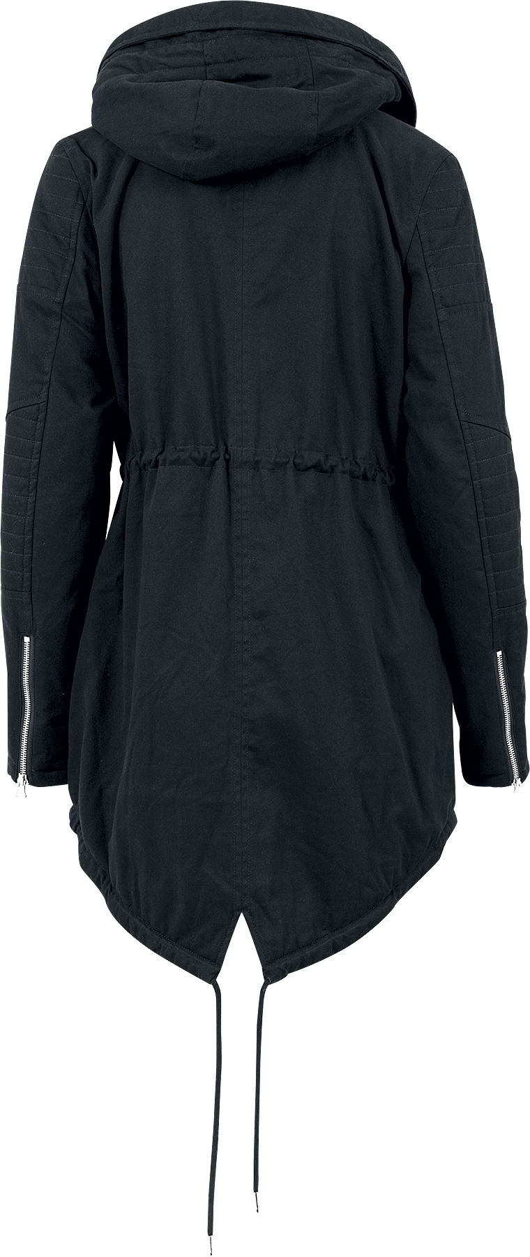 Manteau d'hiver  de Urban Classics - Parka Femme Doublée Sherpa - XS à 3XL - pour Femme - noir - Urban Classics - View 2