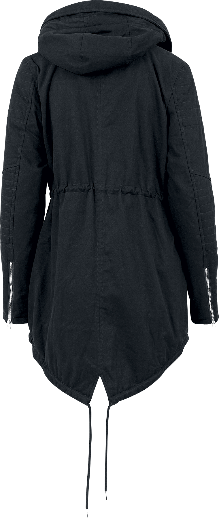 Manteau d'hiver  de Urban Classics - Parka Femme Doublée Sherpa - XS à 3XL - pour Femme - noir - Urban Classics - View 2