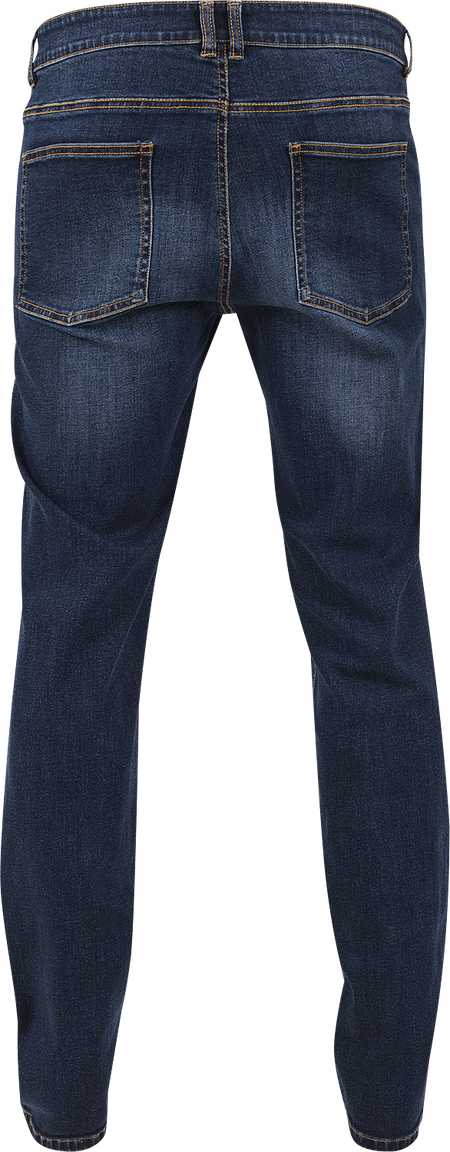 Jean Rockabilly de Urban Classics - Jean Stretch - W30L32 à W38L32 - pour Homme - bleu foncé - Urban Classics - View 2