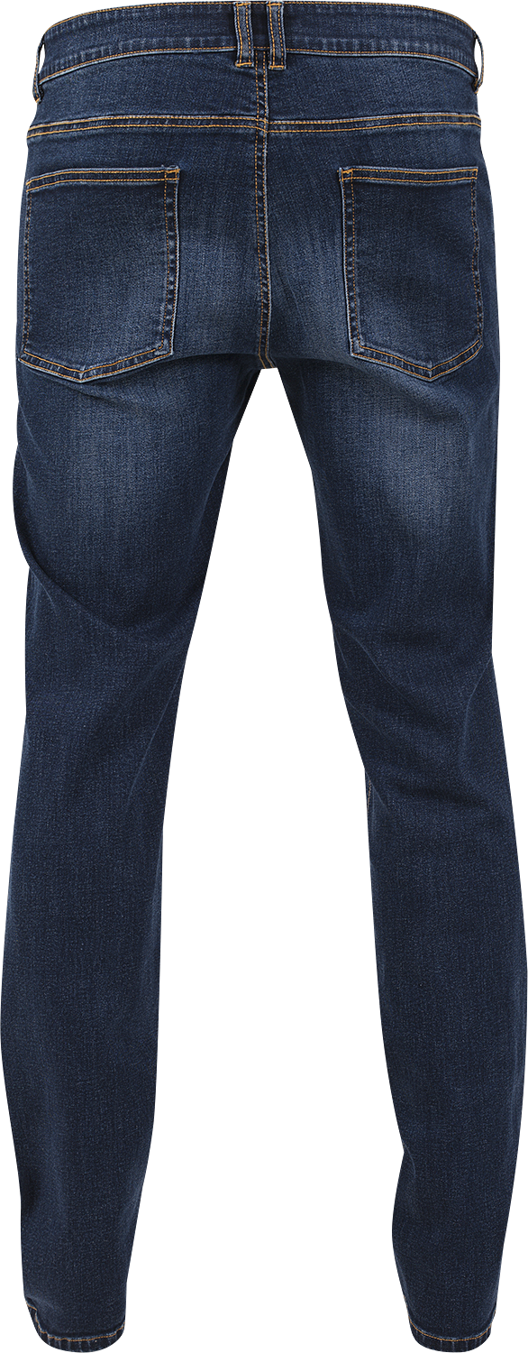 Jean Rockabilly de Urban Classics - Jean Stretch - W30L32 à W38L32 - pour Homme - bleu foncé - Urban Classics - View 2