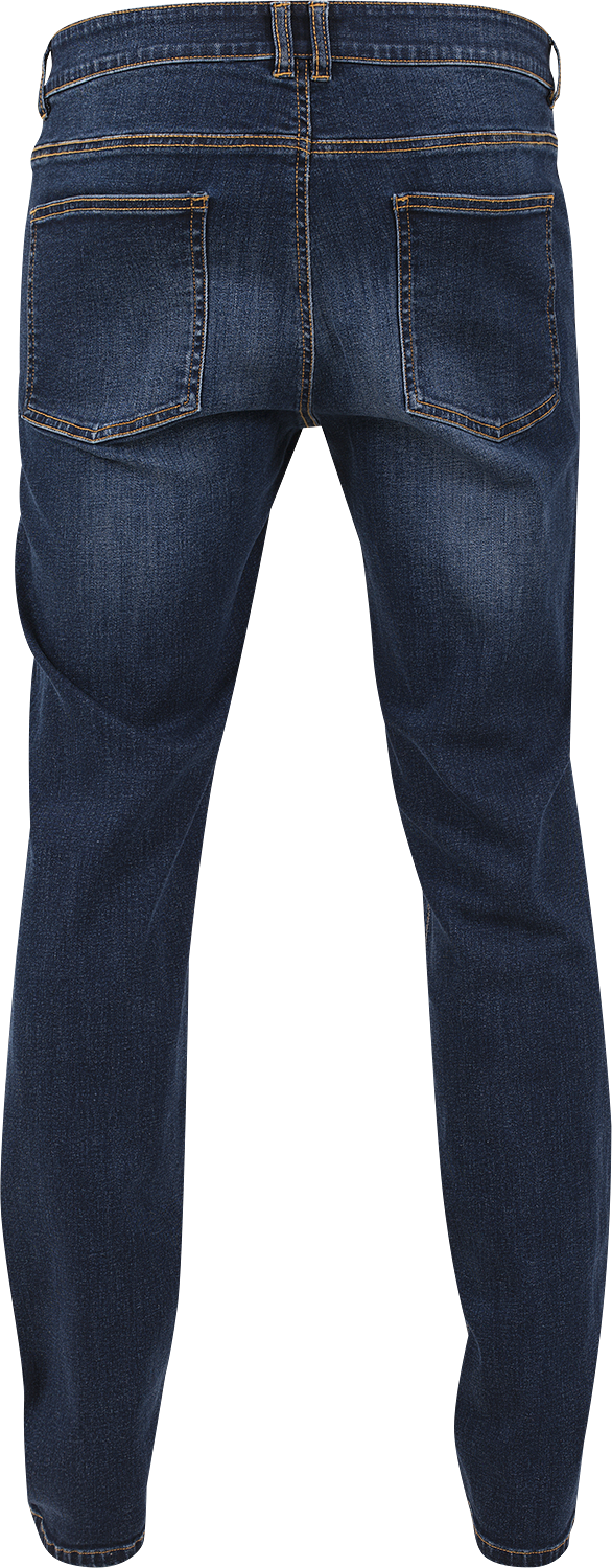 Jean Rockabilly de Urban Classics - Jean Stretch - W30L32 à W38L32 - pour Homme - bleu foncé - Urban Classics - View 2