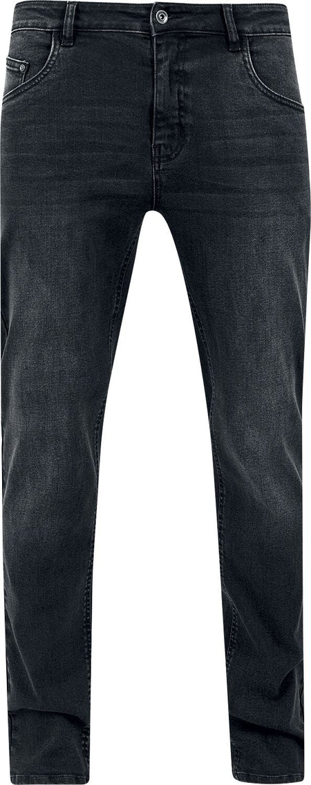 Jean  de Urban Classics - Jean Stretch - W30L32 à W38L32 - pour Homme - noir - Urban Classics