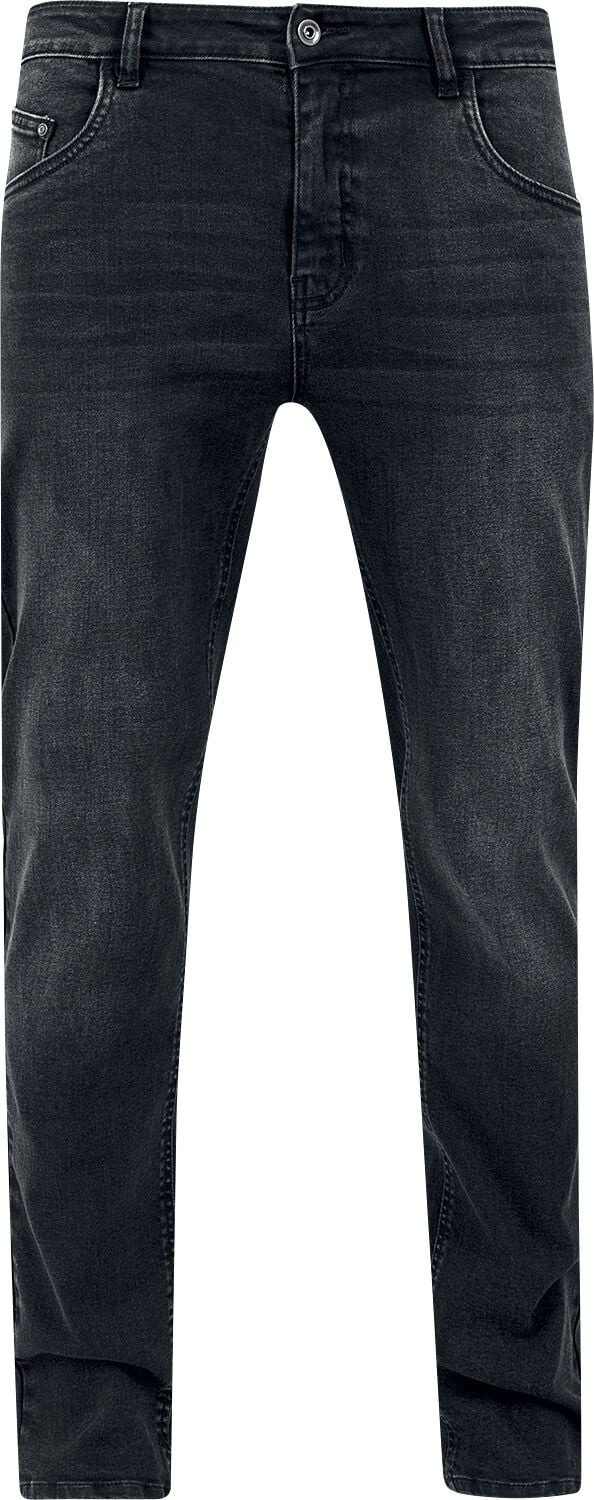 Jean  de Urban Classics - Jean Stretch - W30L32 à W38L32 - pour Homme - noir - Urban Classics