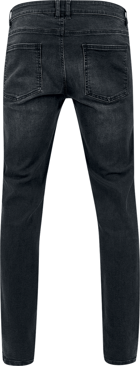 Jean  de Urban Classics - Jean Stretch - W30L32 à W38L32 - pour Homme - noir - Urban Classics - View 2