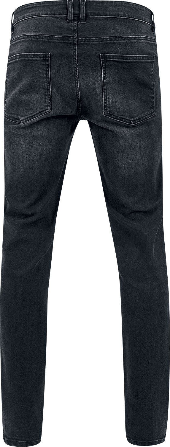 Jean  de Urban Classics - Jean Stretch - W30L32 à W38L32 - pour Homme - noir - Urban Classics - View 2