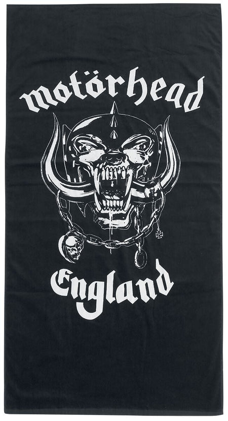 Serviette de bain  de Motörhead - Motörhead Logo - pour Unisexe - noir - Motörhead