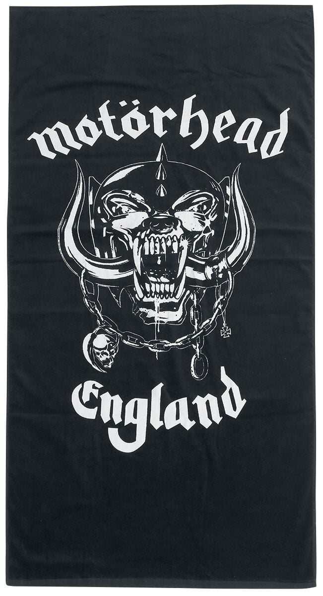 Serviette de bain  de Motörhead - Motörhead Logo - pour Indifférent - noir - Motörhead