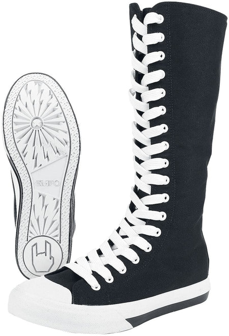 Baskets hautes  de RED by EMP - Walk The Line - EU37 à EU43 - pour Femme - noir - RED by EMP