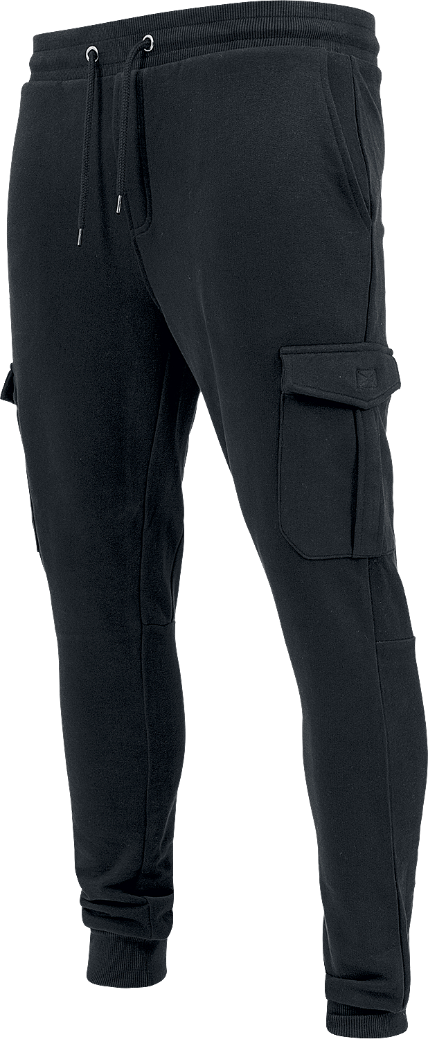 Bas de survêtement  de Urban Classics - Jogging Cargo Moulant - S à 4XL - pour Homme - noir - Urban Classics - View 2