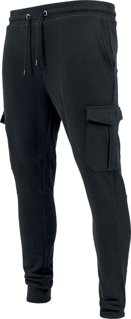 Bas de survêtement  de Urban Classics - Jogging Cargo Moulant - S à 5XL - pour Homme - noir - Urban Classics - View 2