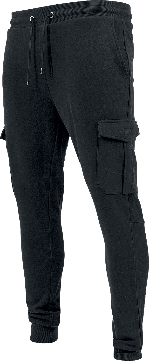 Bas de survêtement  de Urban Classics - Jogging Cargo Moulant - S à 4XL - pour Homme - noir - Urban Classics - View 2