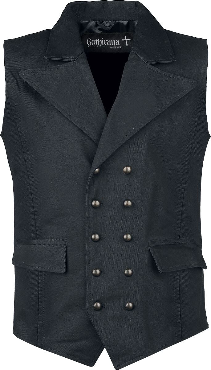 Veste Gothic de Gothicana by EMP - From Safety To Where - M à 3XL - pour Homme - noir - Gothicana by EMP