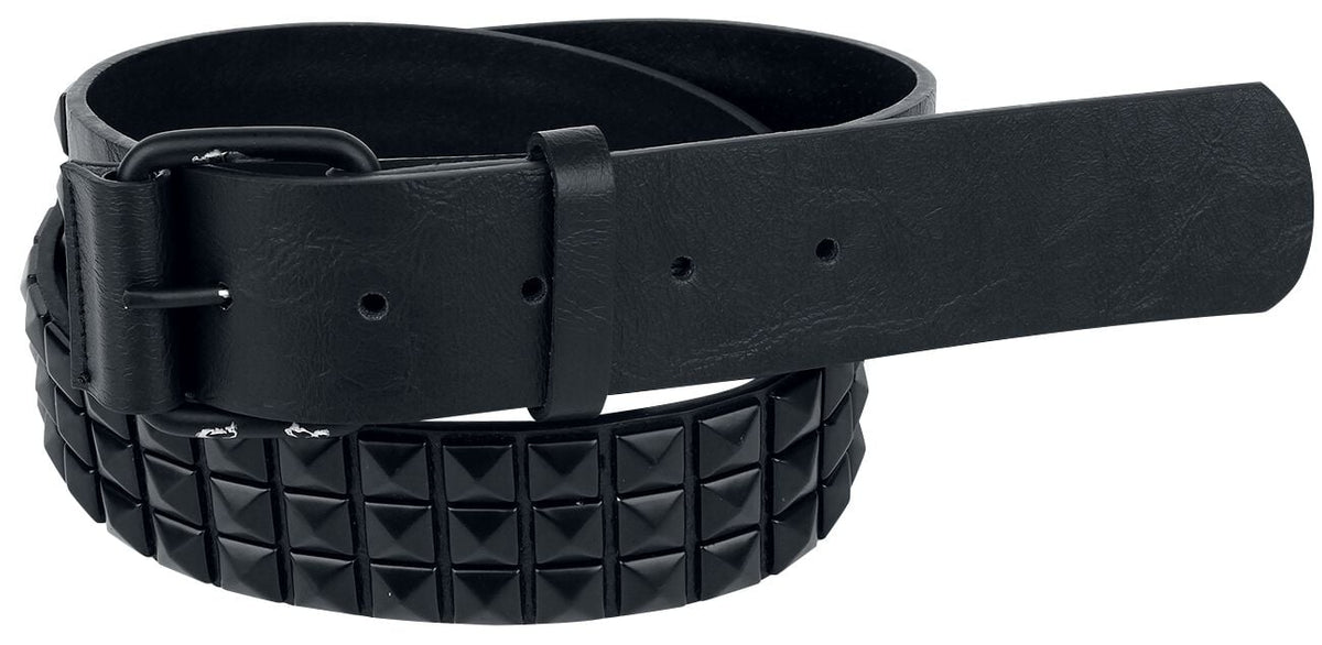 Ceinture  de Black Premium by EMP - Ceinture Cloutée - pour Unisexe - noir - Black Premium by EMP