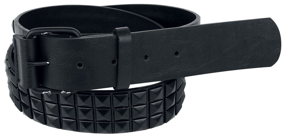 Ceinture  de Black Premium by EMP - Ceinture Cloutée - pour Unisexe - noir - Black Premium by EMP